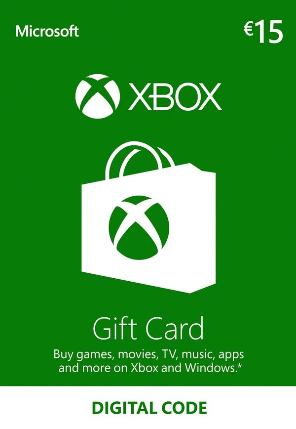 xbox carte cadeau